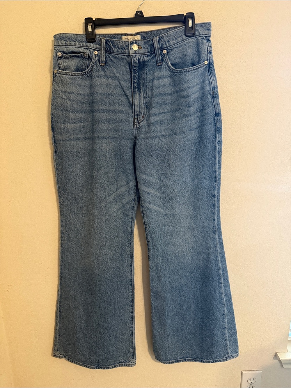 Madewell Baggy Flare Medium Wash Jeans - 31